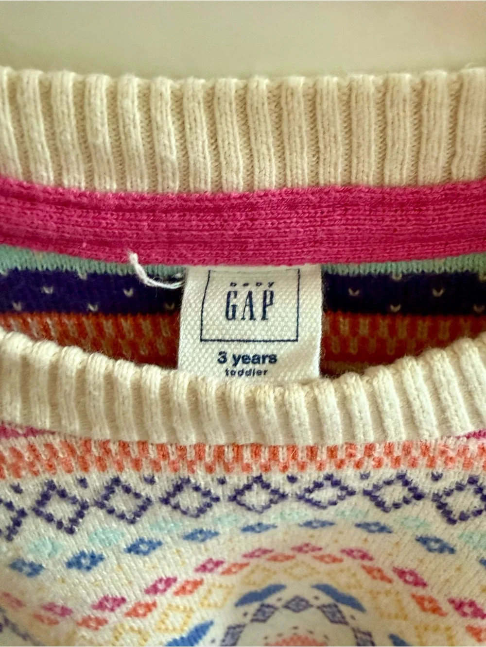 Baby Gap Colorful Sweater